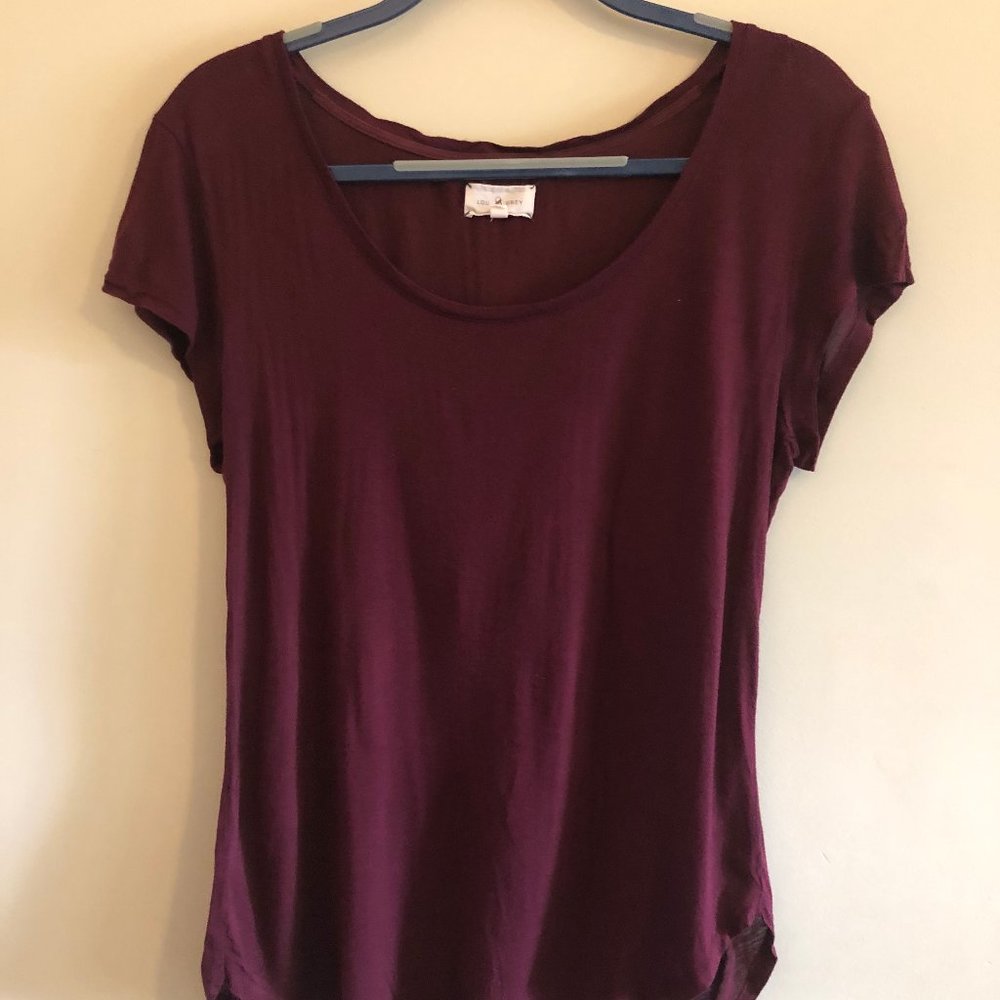 Maroon Shirt